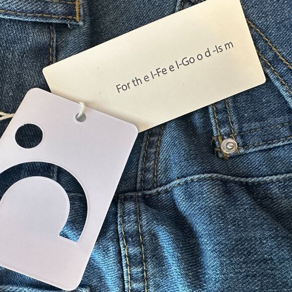 NEW Commense Womens XS Jeans High Rise Wide Leg Denim Western Jeans - Picture 11 of 11